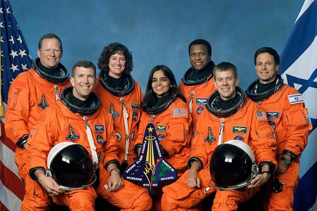 Sudužusio erdvėlaivio „Columbia“ įgula žuvo nežinioje