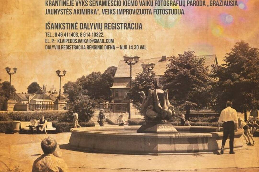 Klaipėdiečių vaikai veržėsi spalvinti meduolius