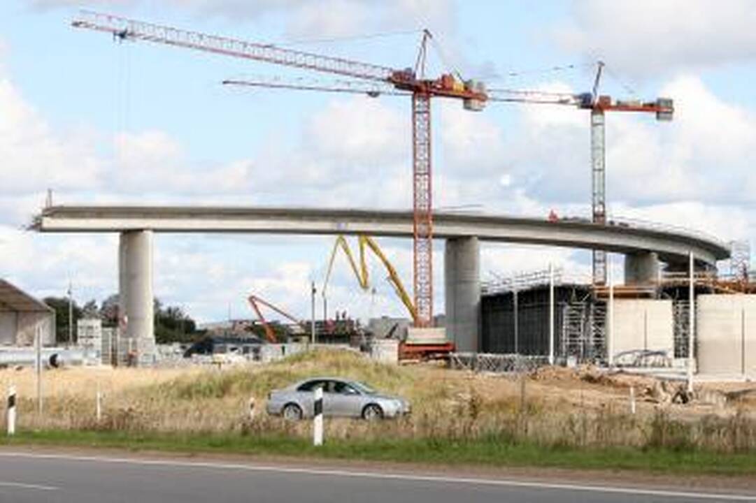 Jakų žiedo rekonstrukcijos darbai netrukus įpusės