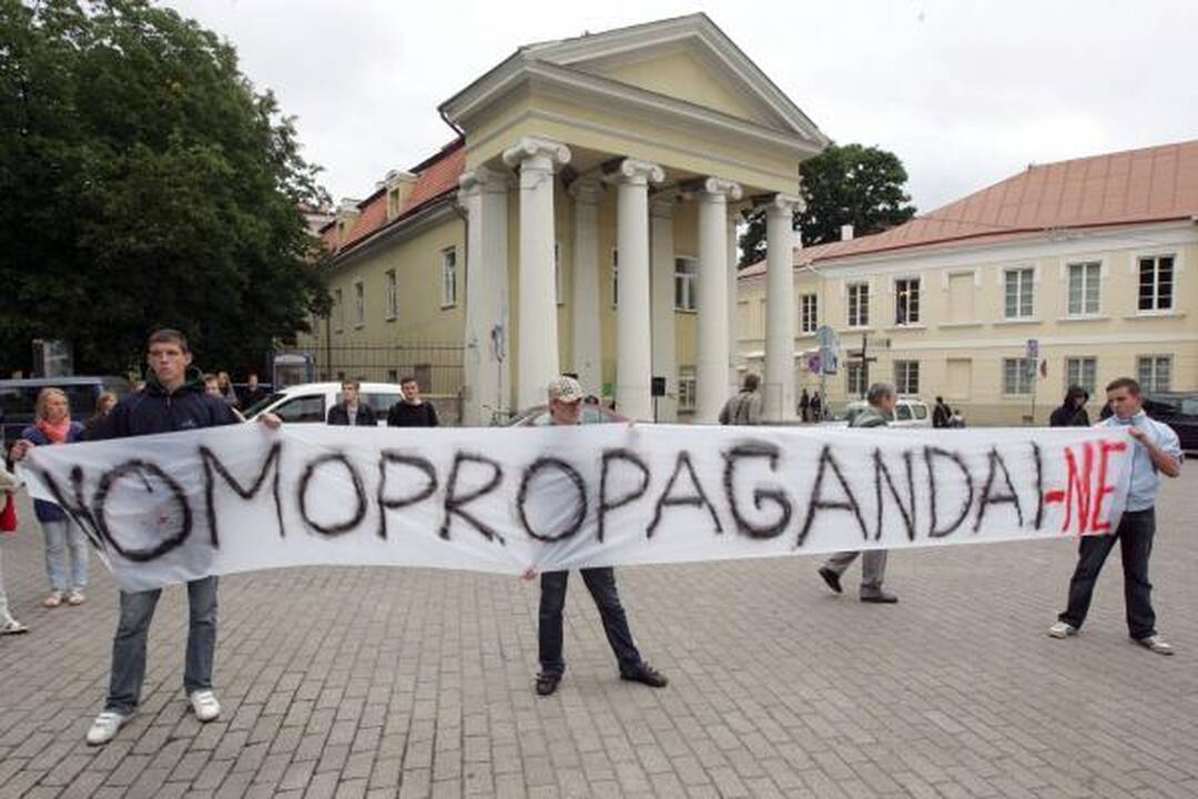Ruošiamasi protestams prieš gėjų eitynes