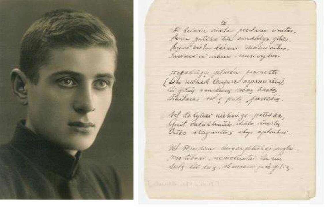 Prancūzų kultūros dieną pagerbs poeto V.Mačernio atminimą