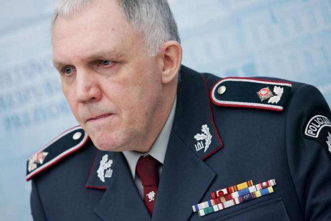 Vyriausybė oficialiai siūlo Prezidentei priimti policijos vadovo atsistatydinimą
