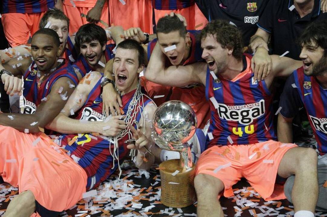 "Regal Barcelona" jau 16-ąjį kartą tapo čempionais