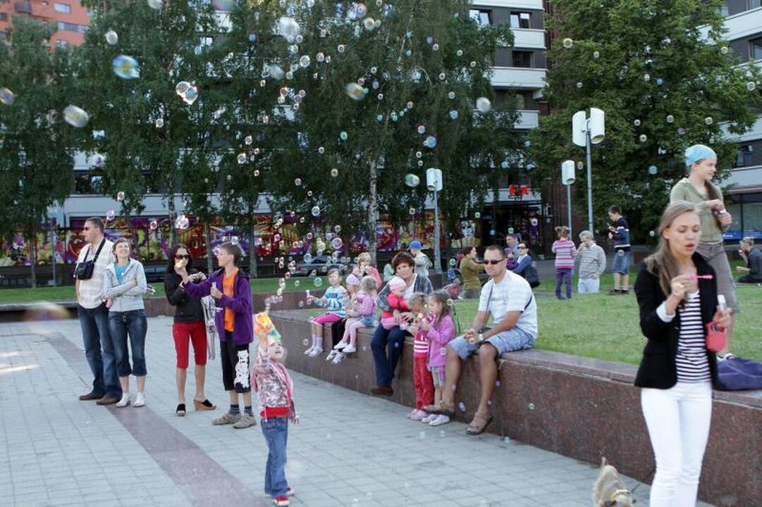Į uostamiestį sugrįžta „Burbuliatorius“  