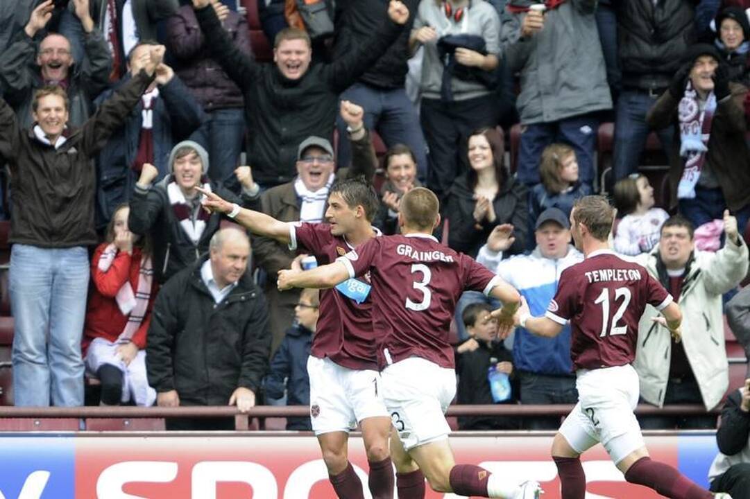 „Hearts“ iškovojo pergalę Edinburgo derbyje