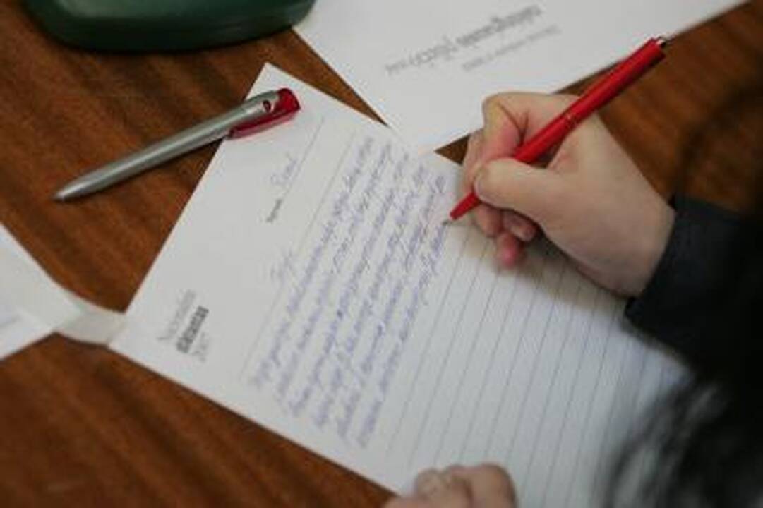 Rašyti diktantą rajone užsiregistravo 20 dalyvių