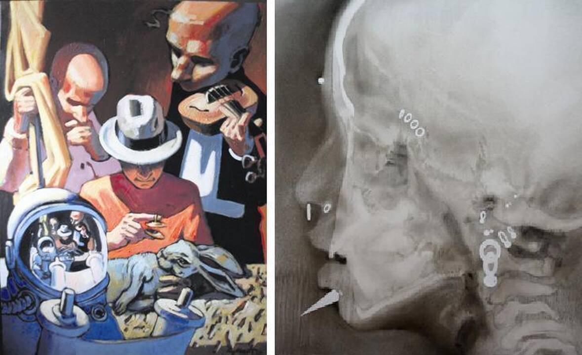 Parodoje – klaipėdiečių R.Marčiaus ir R.Martinionio tapybos atodangos