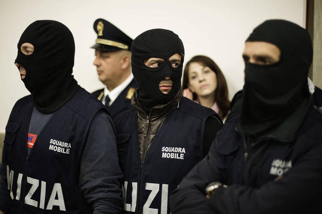 Italijos policija suėmė vieną labiausiai ieškomų mafijos vadeivų