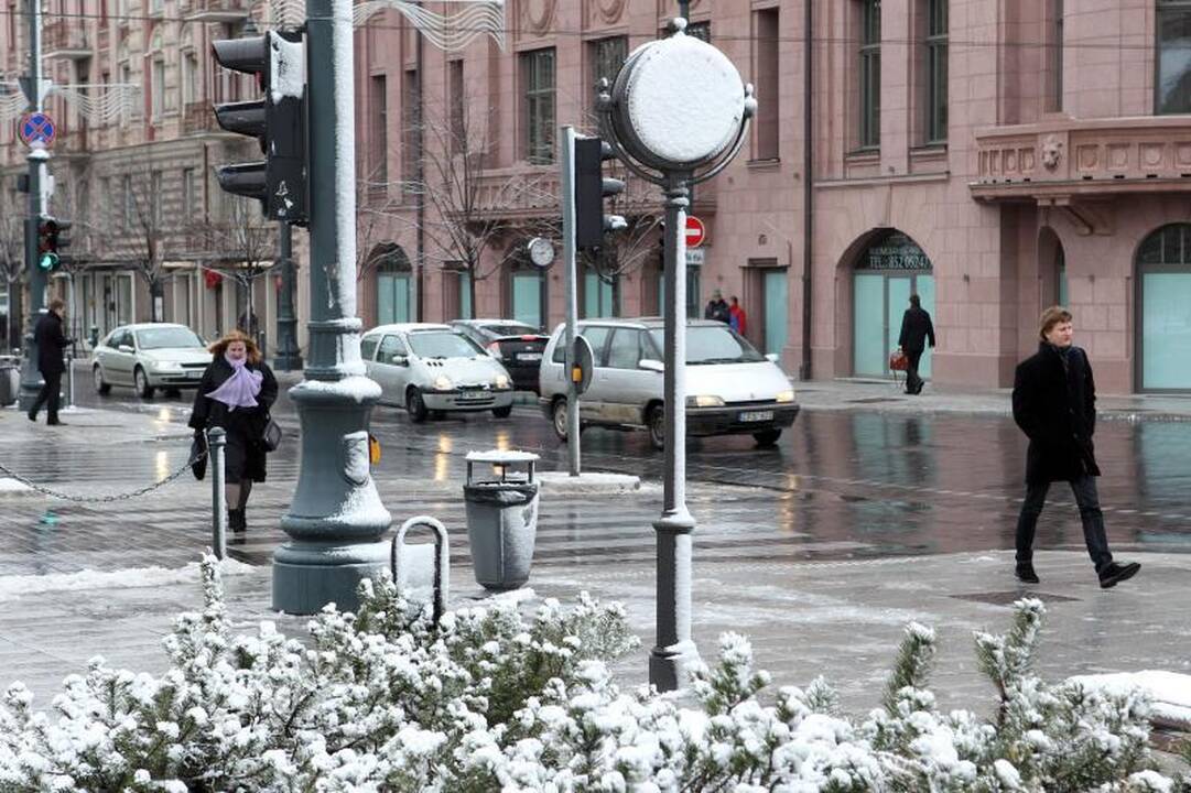 Pirmąją gruodžio savaitę laukia žiemiški orai