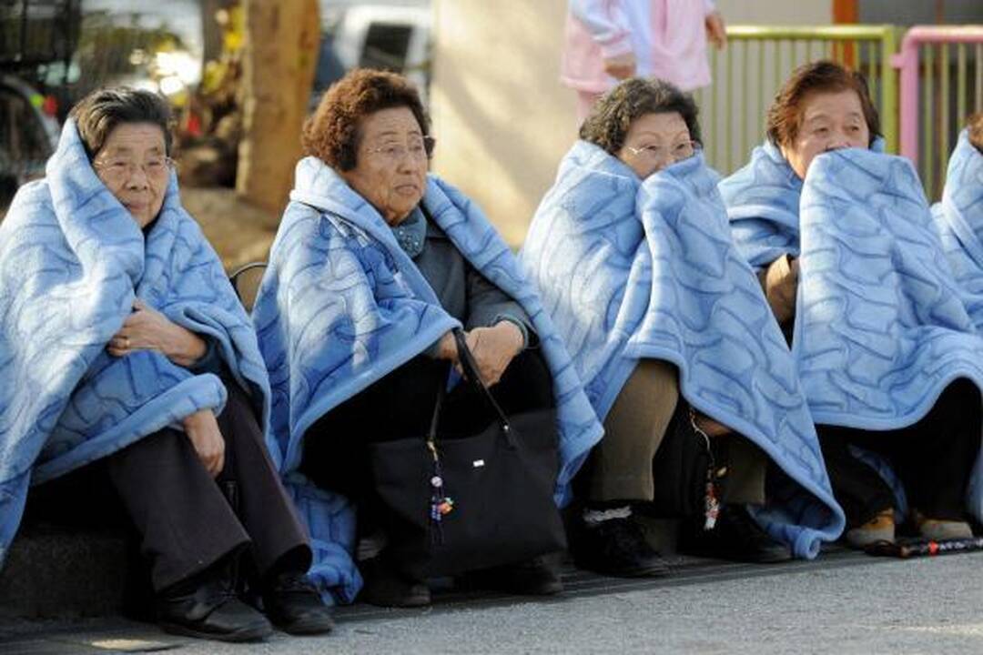 Oficialus žuvusiųjų per žemės drebėjimą Japonijoje skaičius viršijo 1,5 tūkst.