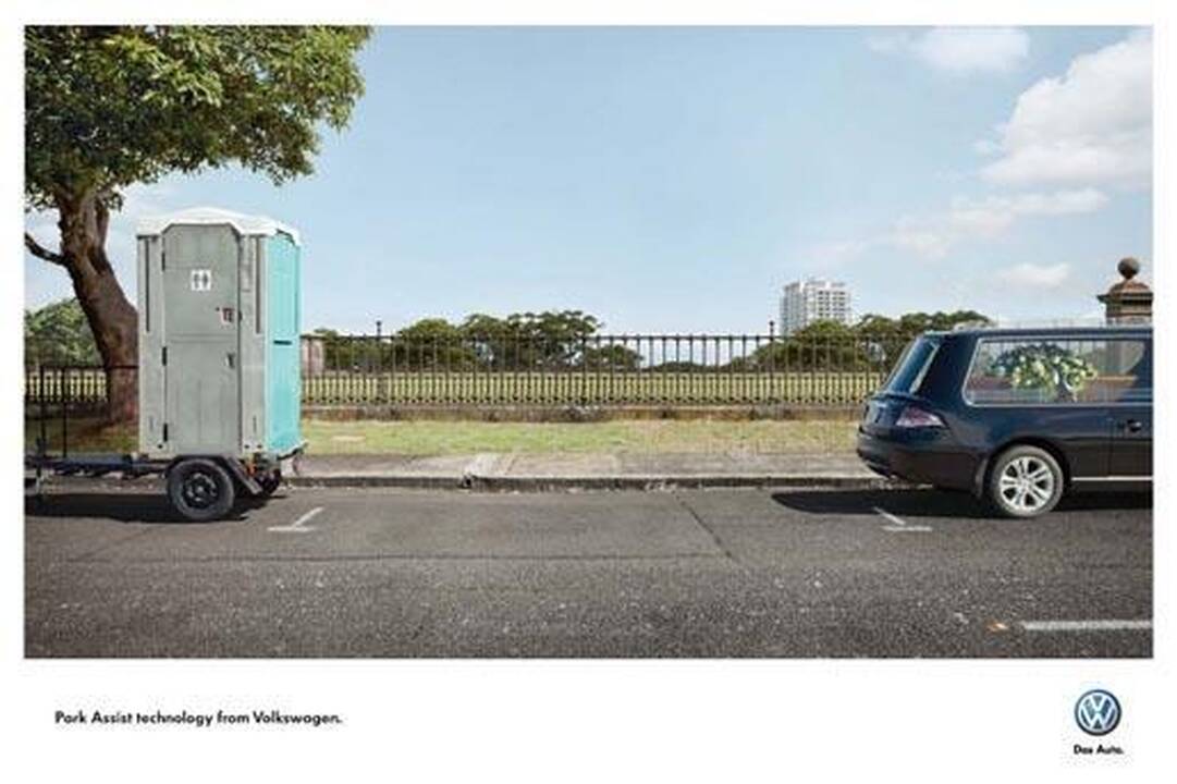 Košmariškas automobilio statymas pagal „Volkswagen“ (foto)