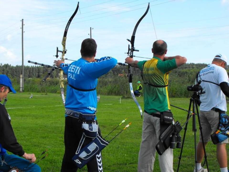 Baltijos šalių šaudymo iš lanko čempionate - 7 medaliai