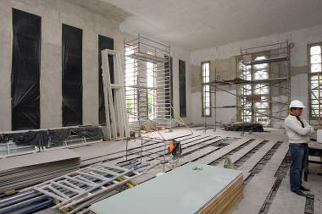 Muzikiniame teatre - rekonstrukcijos darbų įkarštis