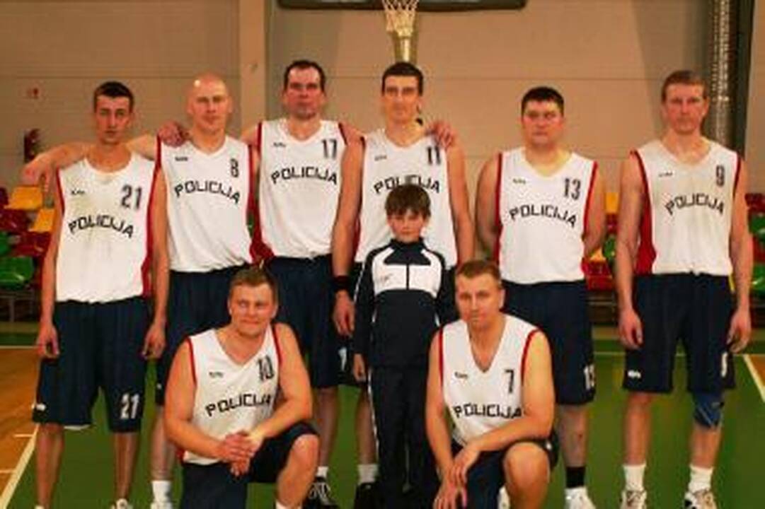 „Verslo“ A grupės čempionė - „Policijos-Miesto statybų“ ekipa  