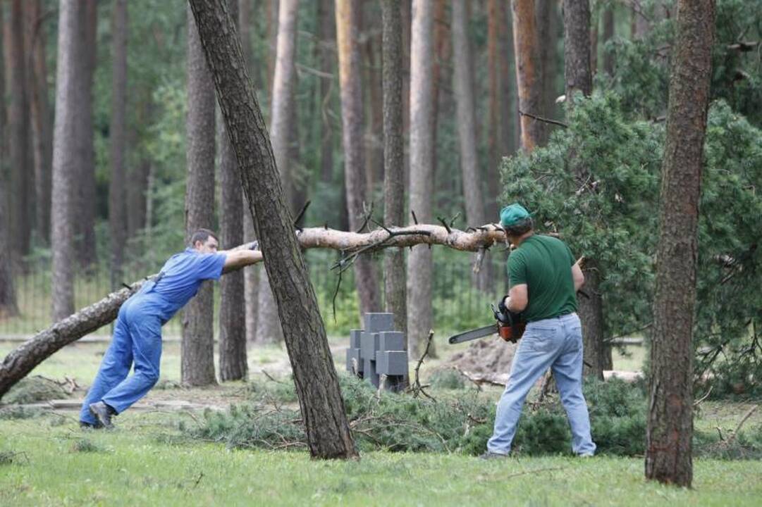 Škvalas patuštino Klaipėdos savivaldybės rezervo fondą