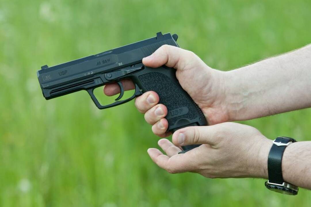 Šalčininkų rajone iš seifo dingo ginklas ir pinigai
