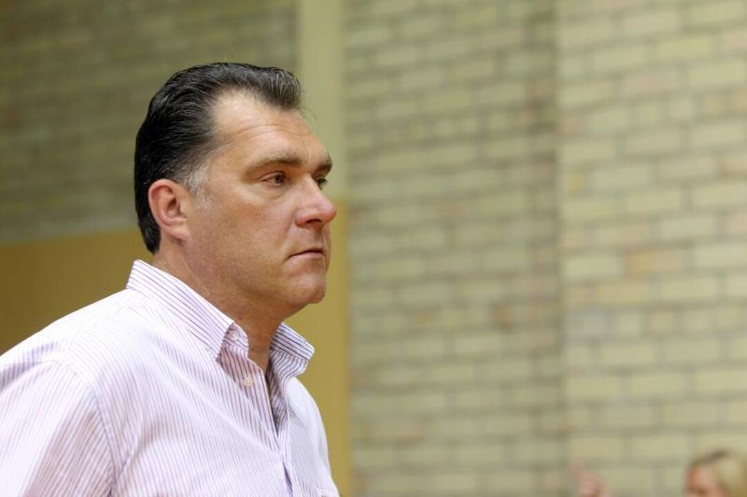 Rinktinės vidurio puolėjams treniruotis padėjo pats A.Sabonis