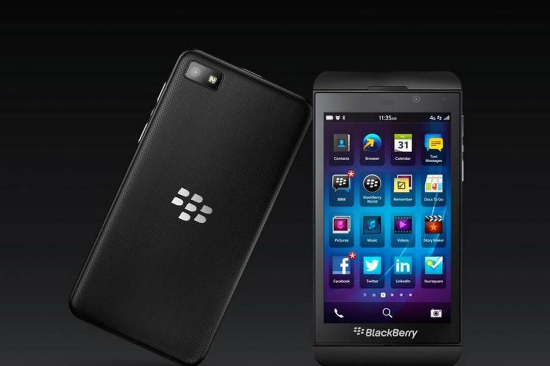 Lietuvoje jau prekiaujama išmaniuoju „BlackBerry Z10“ telefonu