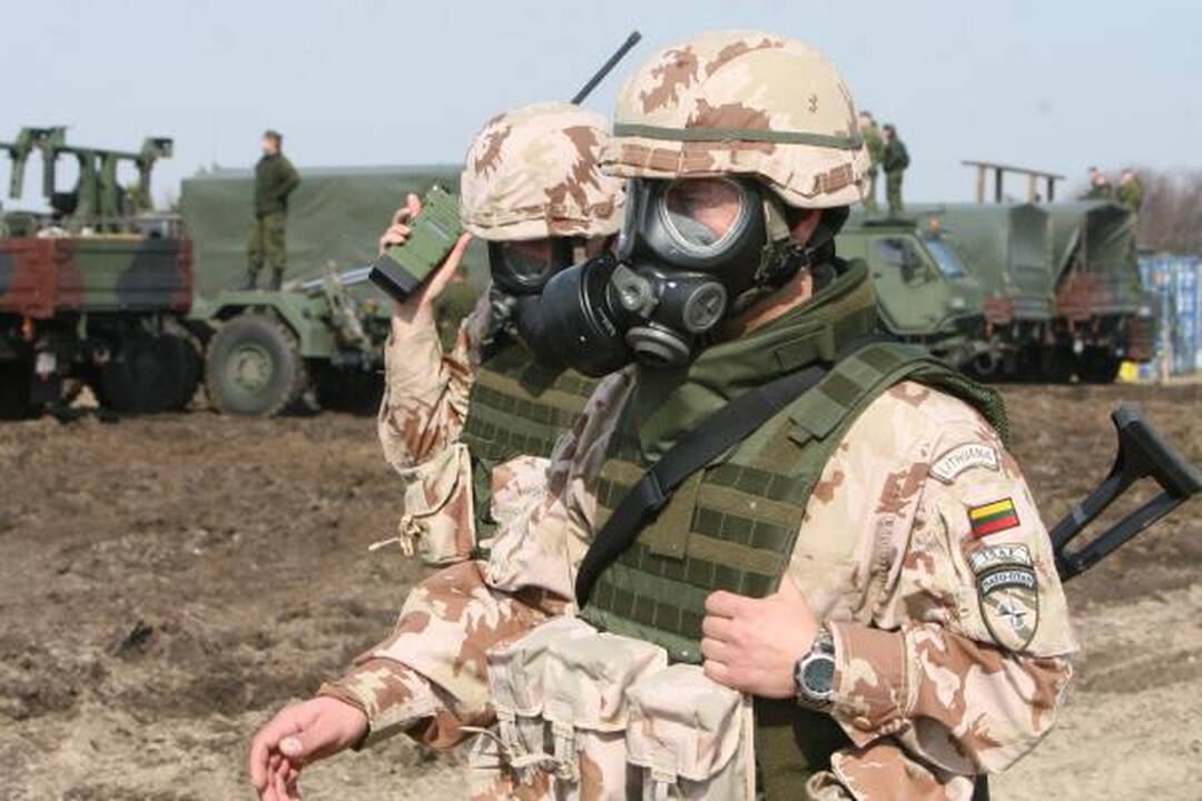 Kairių poligone – Afganistano karių pratybos