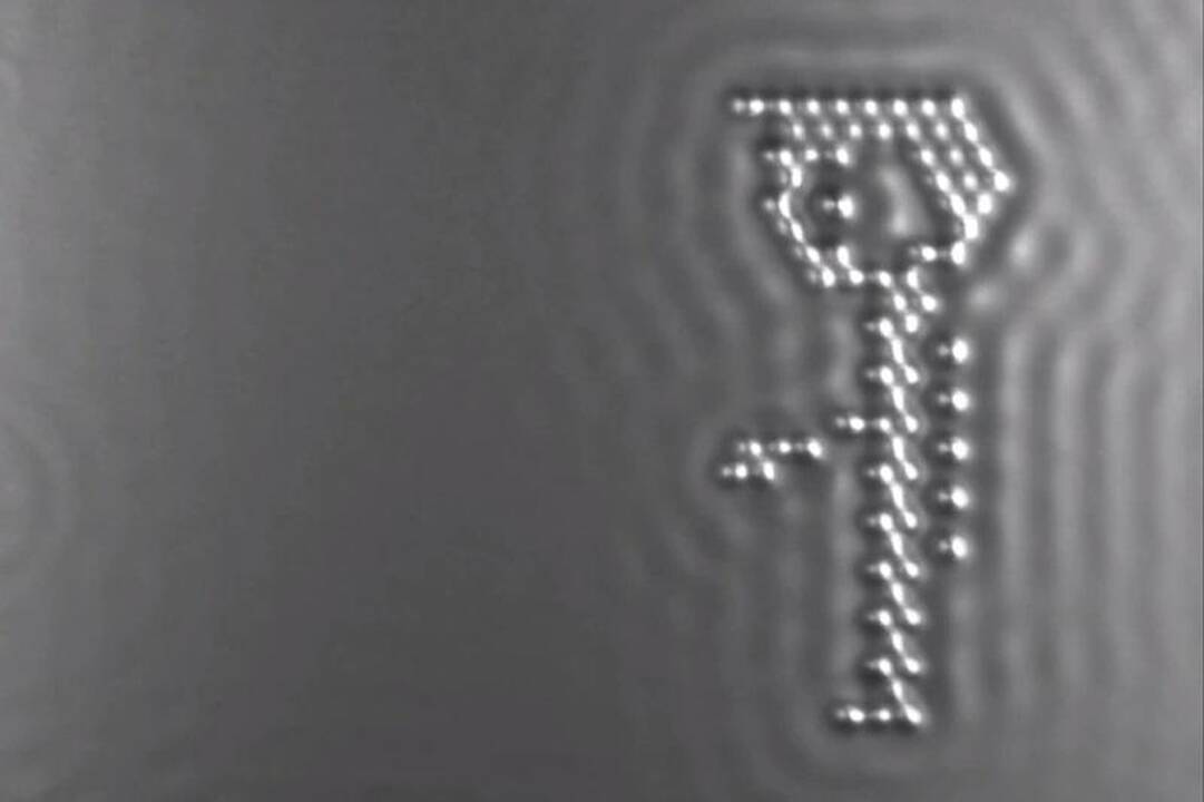 Atominis kinematografas: mažiausias pasaulyje filmas