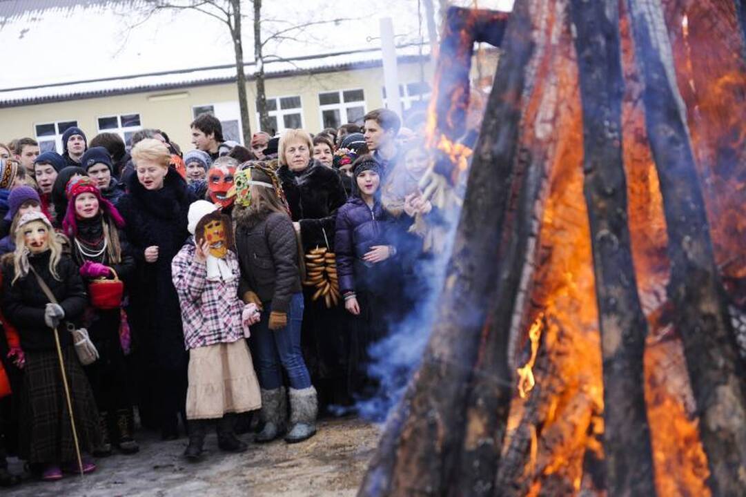 Valdovų rūmai papuošti vėtrunge