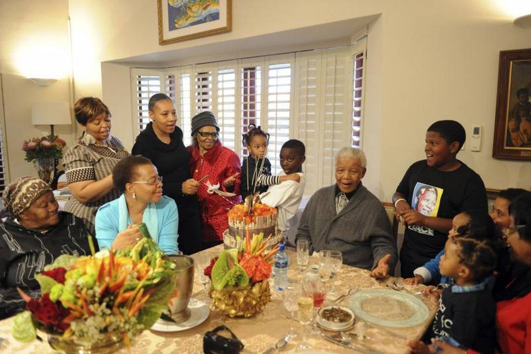 Geniui suteiktas Pietų Afrikos prezidento Nelsono Mandelos vardas