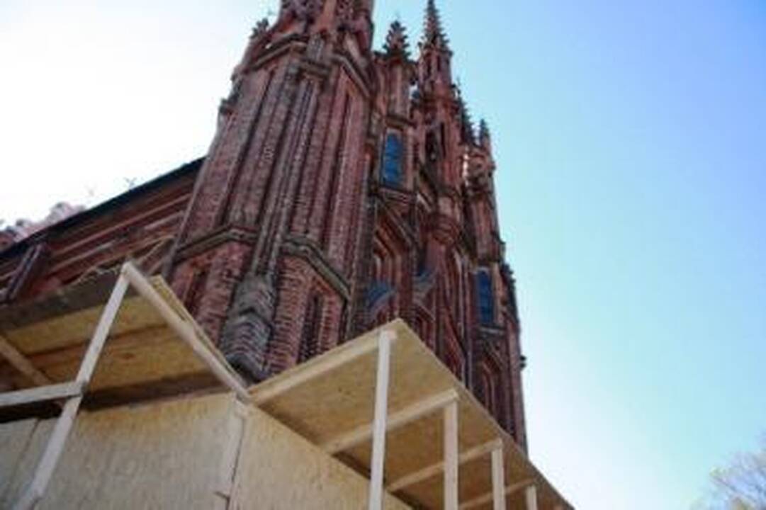 Šv. Onos bažnyčios remontas truks trejus metus