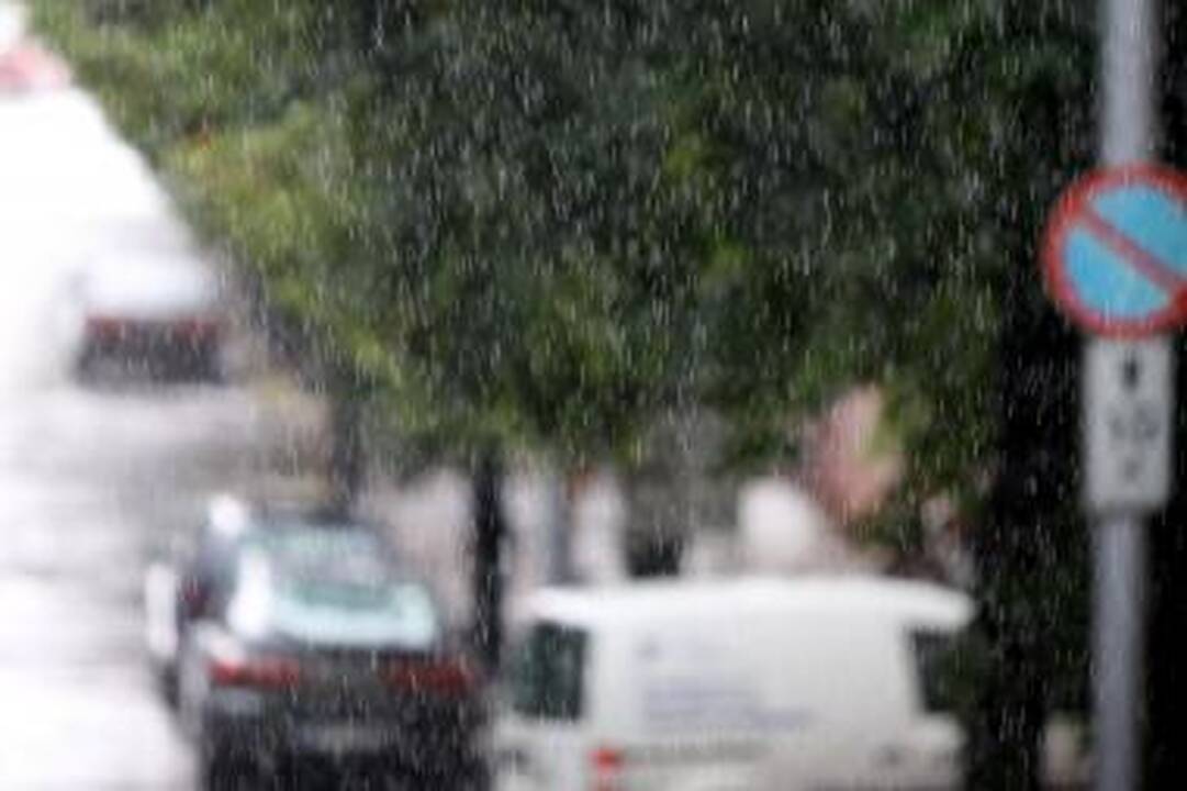Trakų Vokėje iškrito stichinis lietaus kiekis