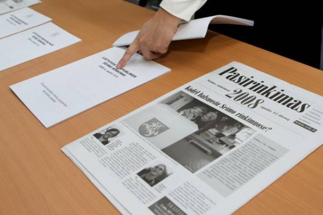 Kas dešimtas rinkėjas liko be pažymėjimo 
