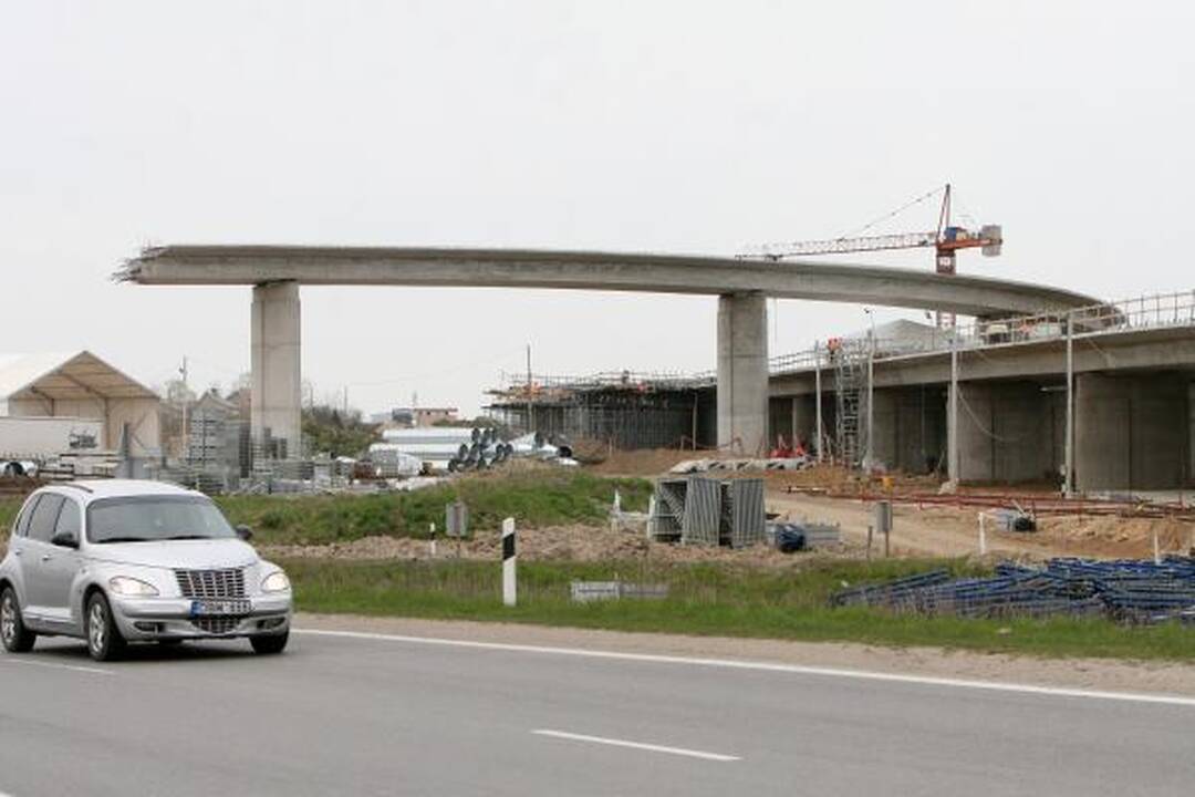 Jakų žiedo rekonstrukcija įpusėjo