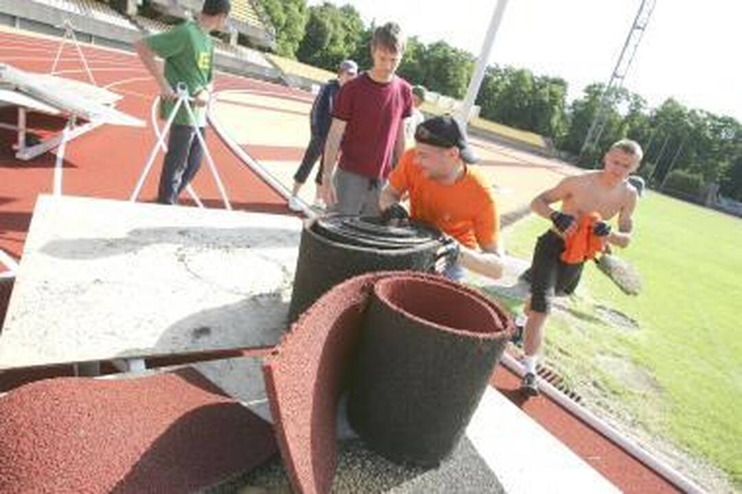 S.Dariaus ir S.Girėno stadionas laukia lengvaatlečių