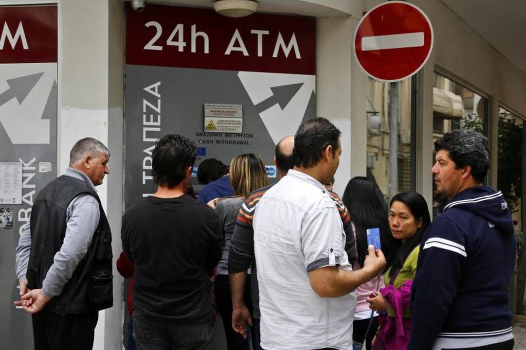 Vokietijos finansų ministras skeptiškai vertina Kipro atsarginį planą