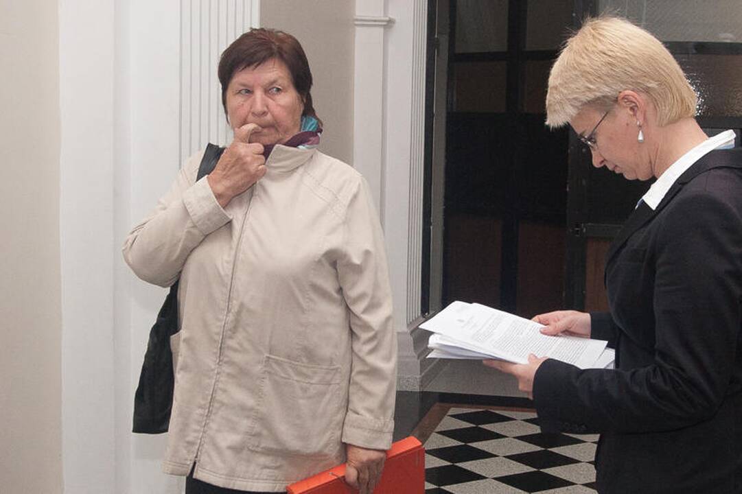 L.Kedienė dėl nepagarbos teismui sės teisiamųjų suolan