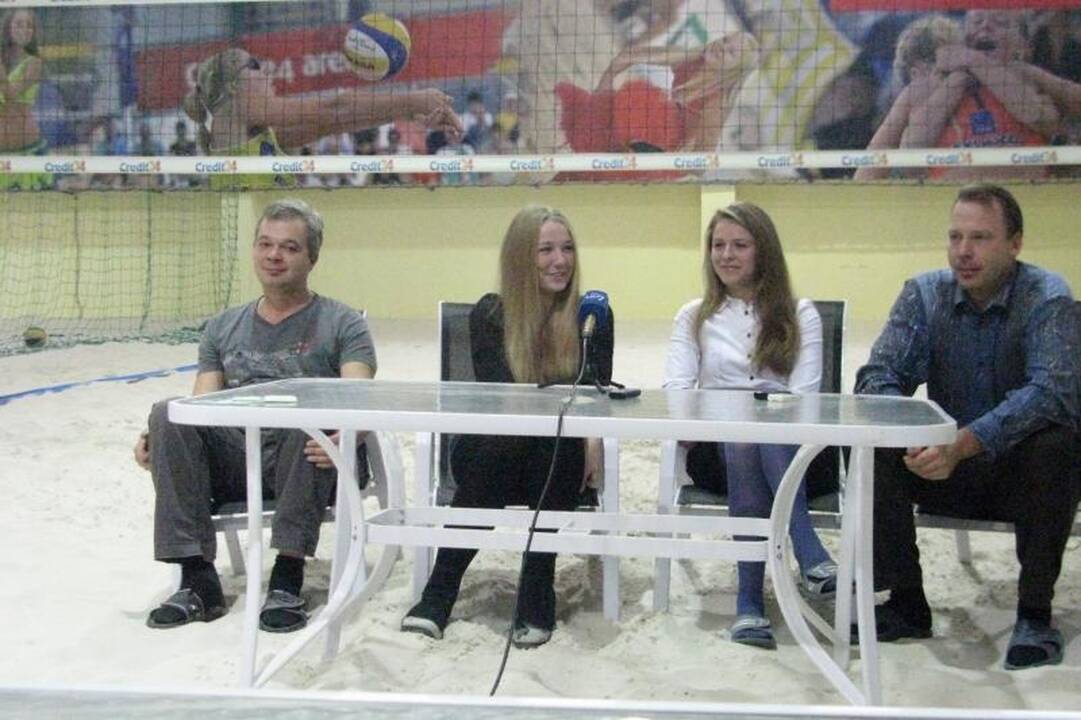 Europos U20 paplūdimio tinklinio kovas vilniečiai stebės nemokamai