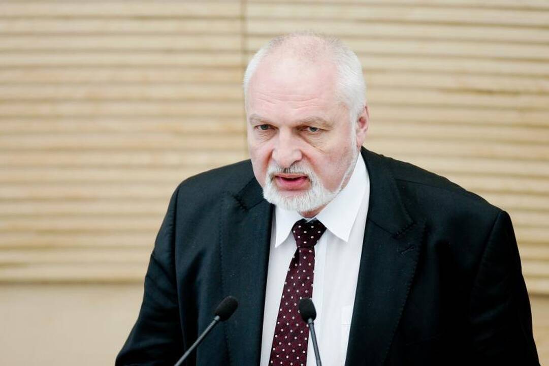 Parlamentinės opozicijos lyderiu paskelbtas V.Mazuronis