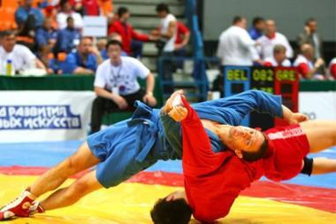 Europos sambo pirmenybėse lietuviams atiteko trys medaliai