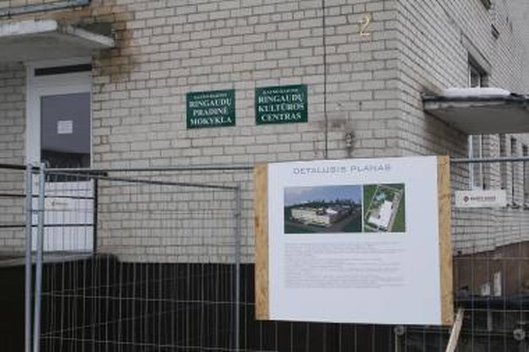 Ringaudų pradinei mokyklai - dar 3 mln. litų