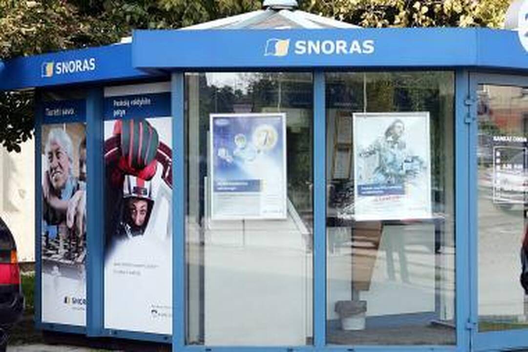 Apvogtas „Snoro“ banko skyrius 