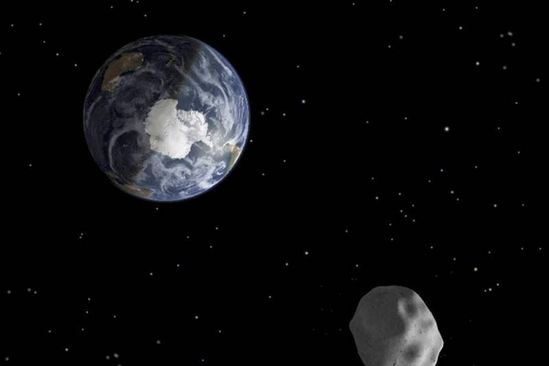 Asteroidas   saugiai  prasilenkė su Žeme