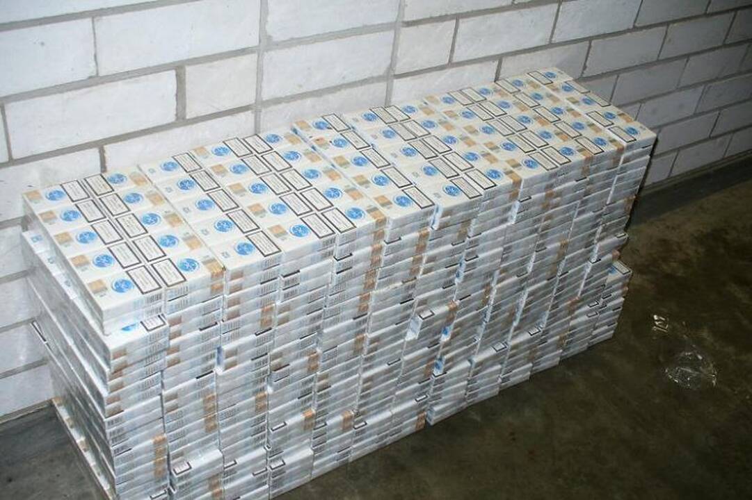 Kontrabandines cigaretes įmonė Vilniuje sunaikina ne visada?