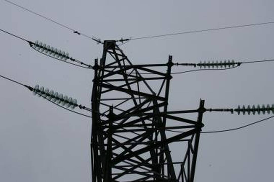 Tauragės miestas buvo likęs be elektros
