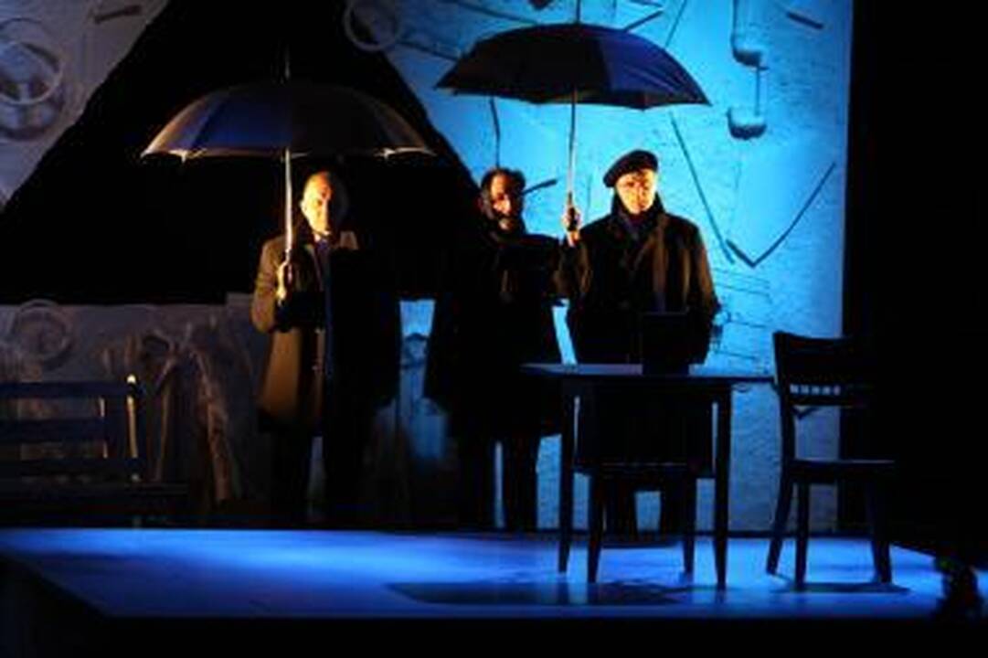 Klaipėdos dramos teatras vaidina Palangoje
