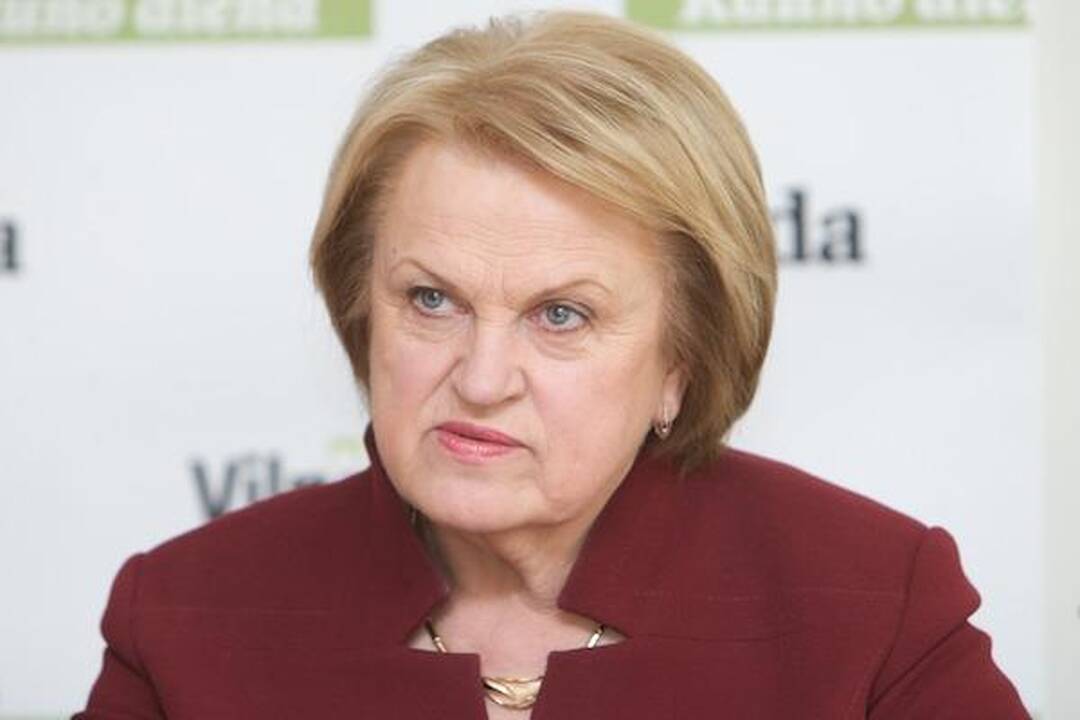 Jubiliejų švenčiančianti K.Prunskienė: ir premjerė, ir kunigaikštienė