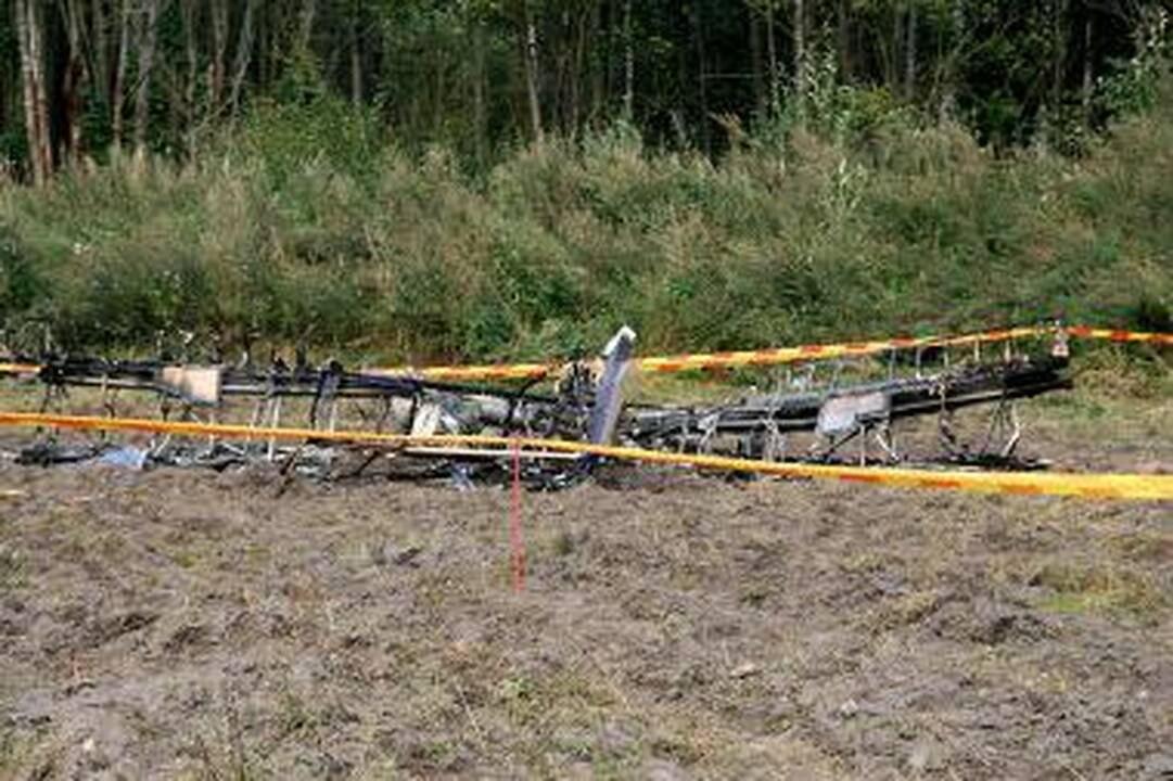 Kėdainiuose žuvo lakūnas