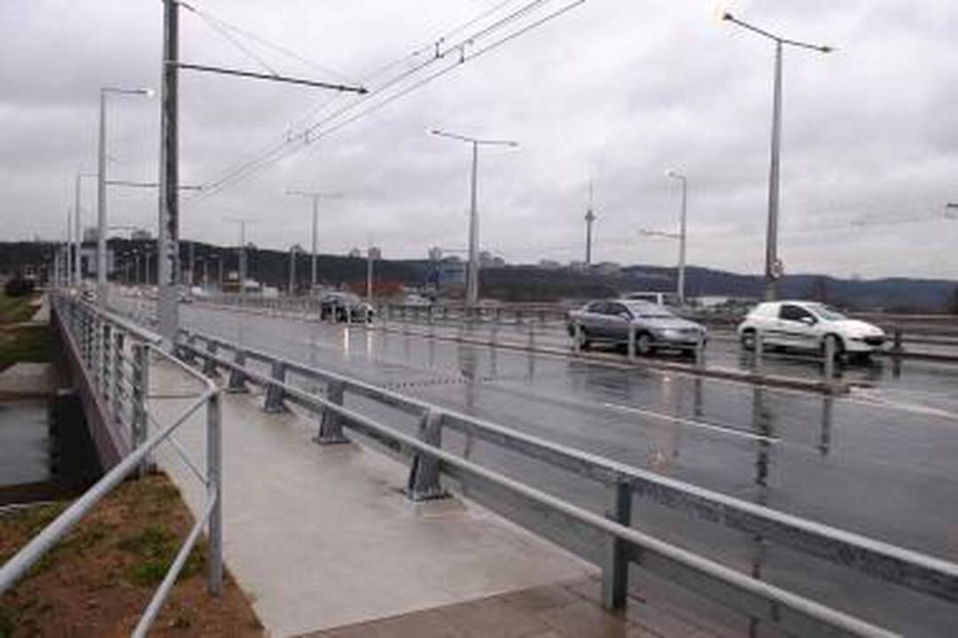Baigti Vilniaus vakarinio aplinkkelio 1-ojo etapo darbai