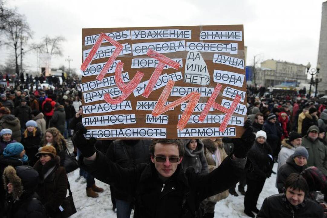 Protestų prieš V.Putiną lyderiai stos prieš teismą