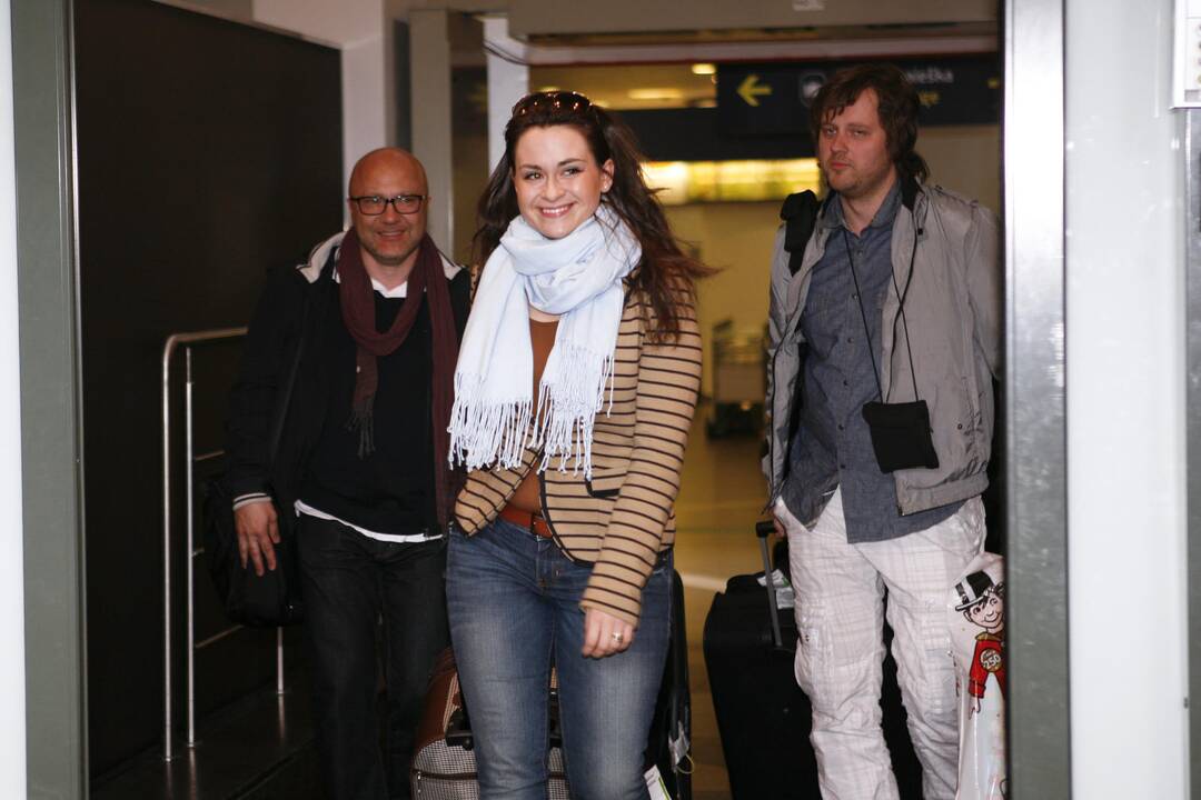 "Eurovizija 2011": Evelina Sašenko jau sugrįžo į Vilnių