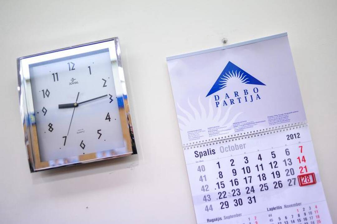 Darbo partijos byloje prokurorui nepavyko baigt savo kalbos