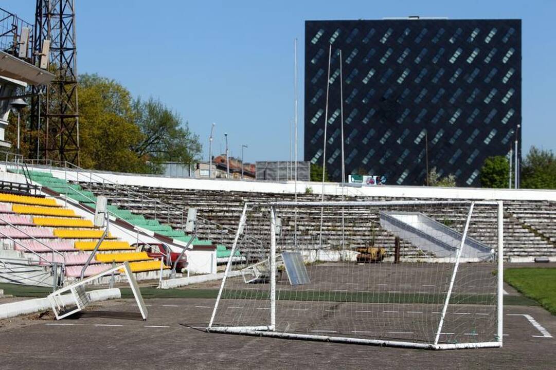 Vandalai nuniokojo Vilniaus „Žalgirio“ stadioną