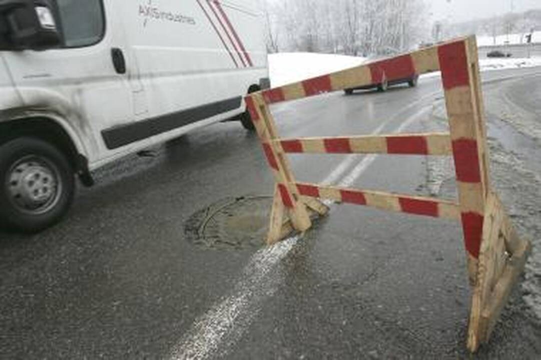 Duobių lopymas bus pratęstas atšilus orams